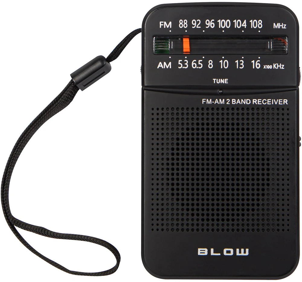 Nešiojamasis analoginis AM/FM radijas BLOW RA20