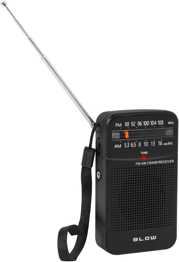 Nešiojamasis analoginis AM/FM radijas BLOW RA20
