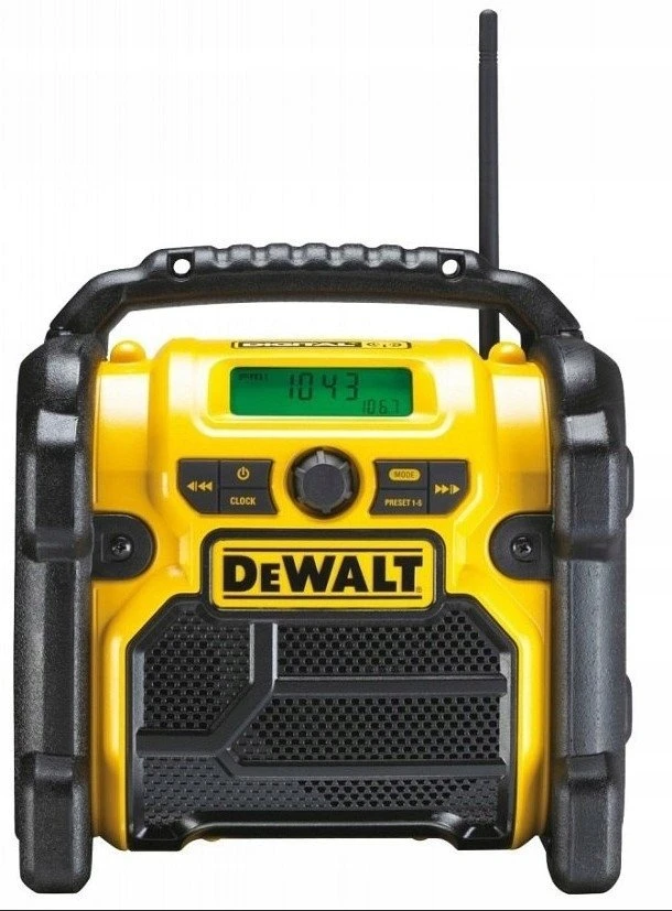 Radijo imtuvas DeWalt DCR021-XJ; 10,8-18 V (be akumuliatoriaus ir pakrovėjo)