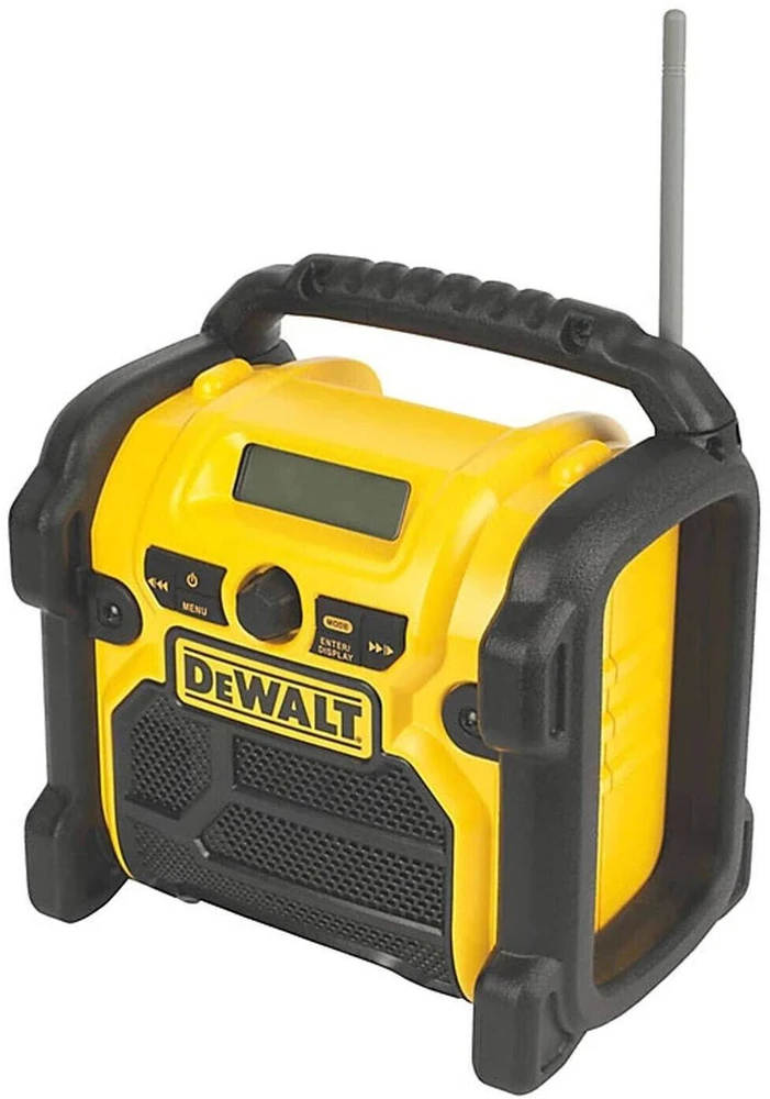 Radijo imtuvas DeWalt DCR021-XJ; 10,8-18 V (be akumuliatoriaus ir pakrovėjo)