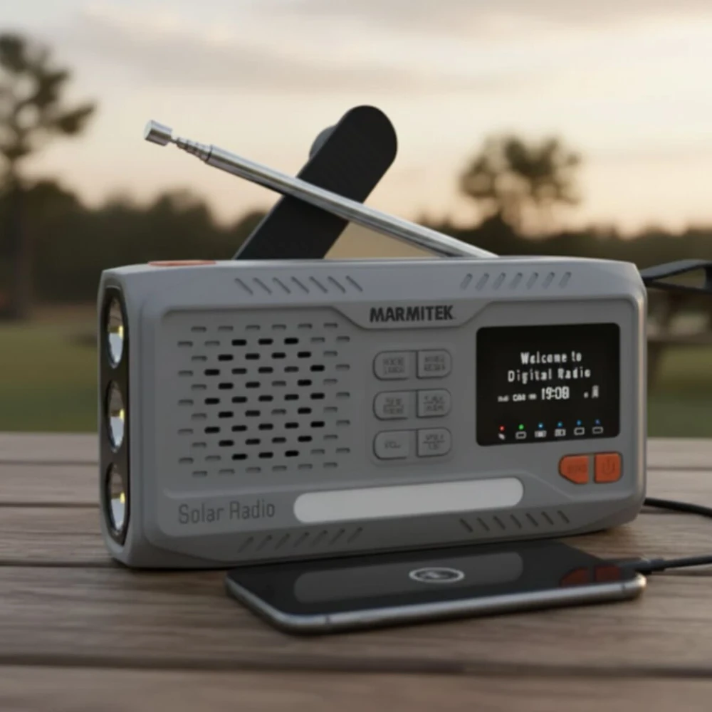 Marmitek Outdoor Radio | RESQ 100 | Gray