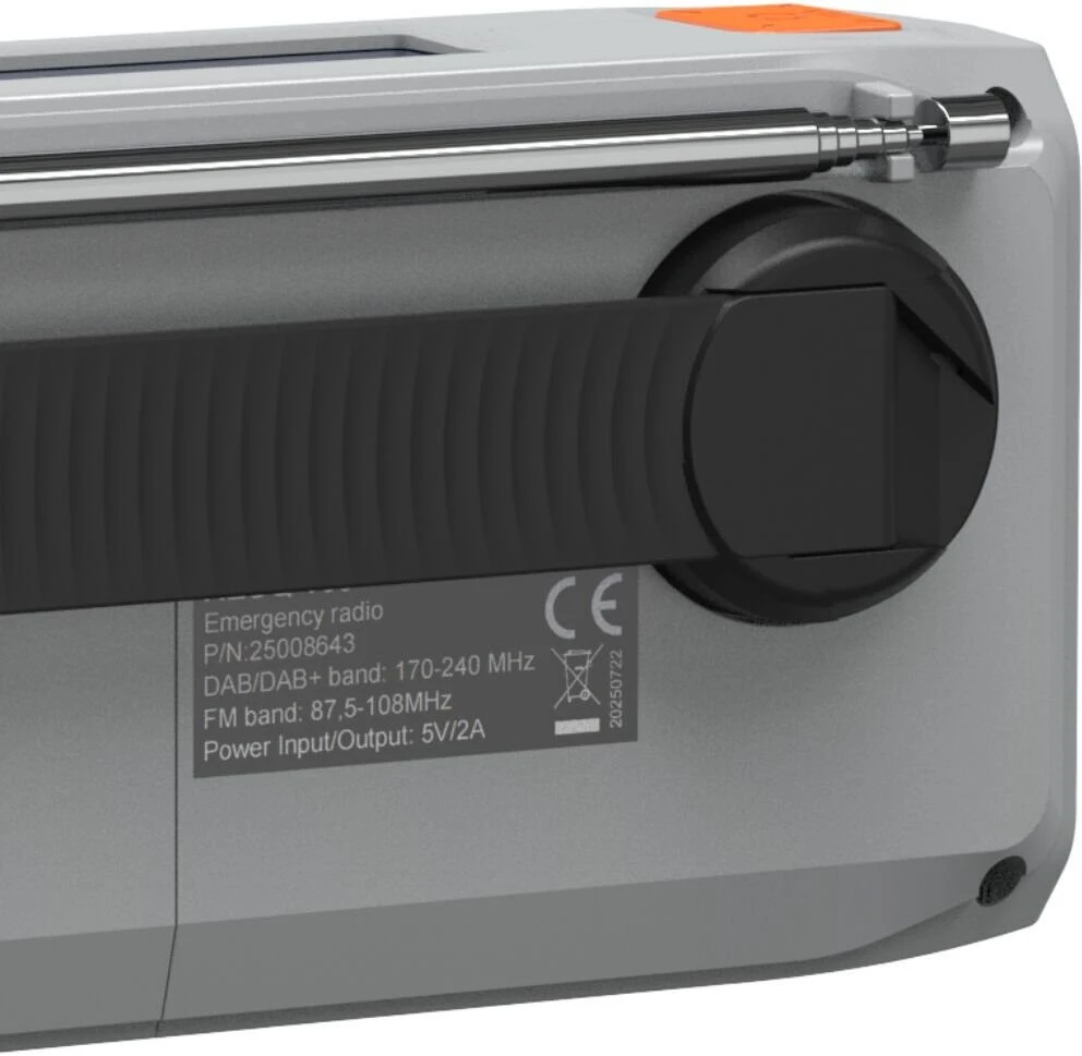 Marmitek Outdoor Radio | RESQ 100 | Gray