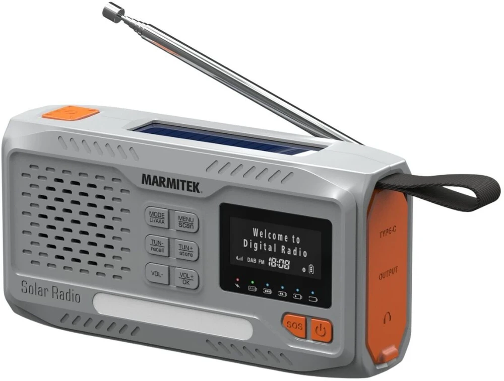 Marmitek Outdoor Radio | RESQ 100 | Gray