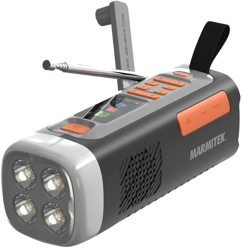 Marmitek Outdoor Radio | RESQ 200 | Juodas