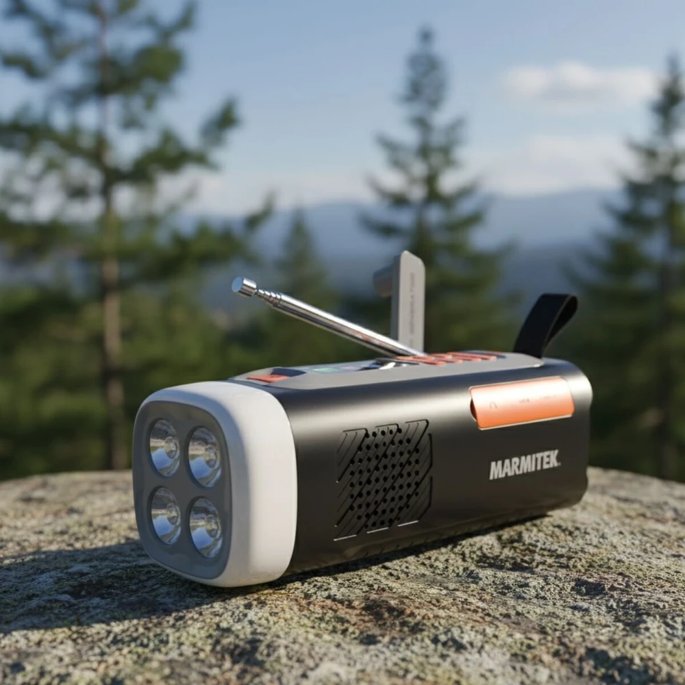 Marmitek Outdoor Radio | RESQ 200 | Juodas