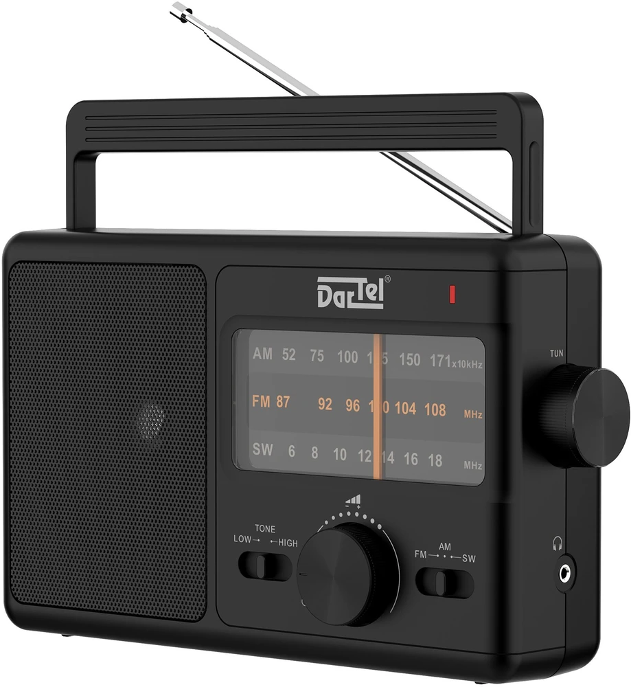 Radio Dartel Radio Dartel RD-14 juodas