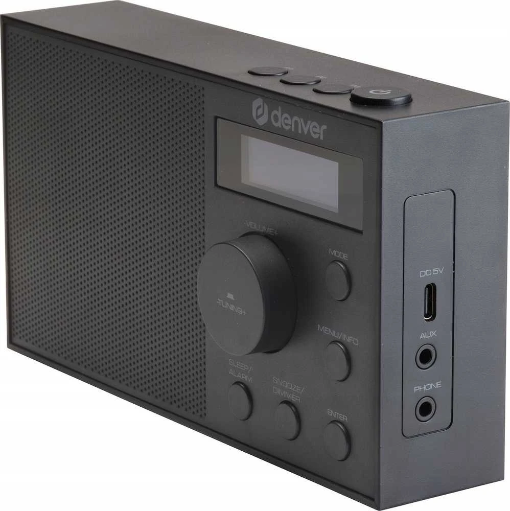 Kompaktowe radio Denver DAB-51B juoda