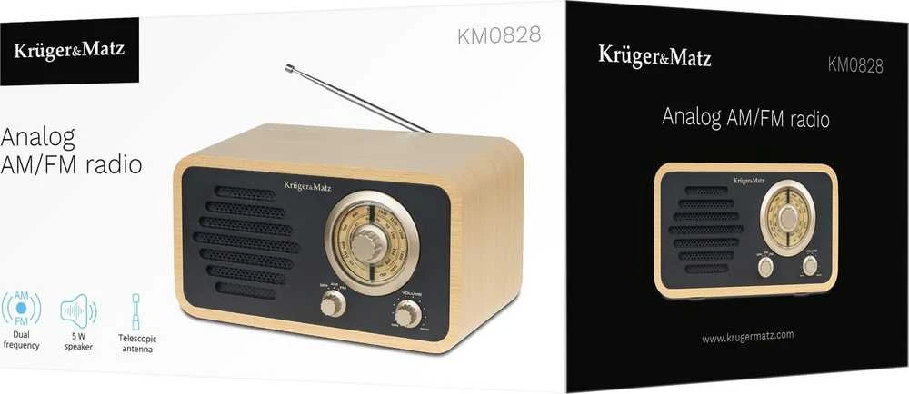Kruger & Matz namų radijo modelis KM0828