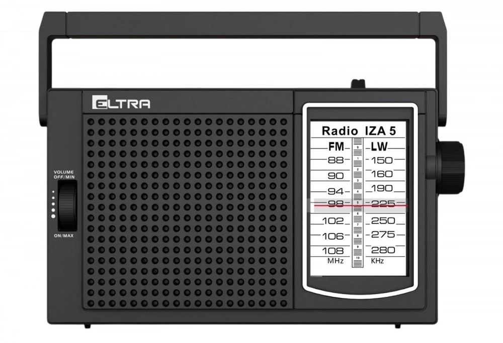 Eltra Radio iza-5 juoda