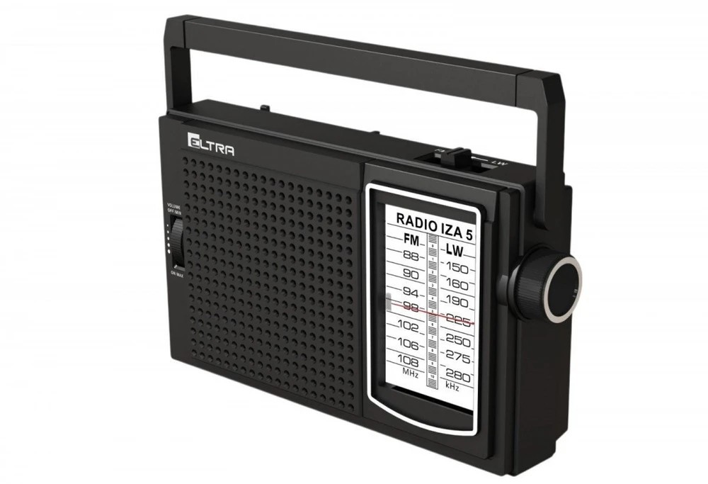 Eltra Radio iza-5 juoda