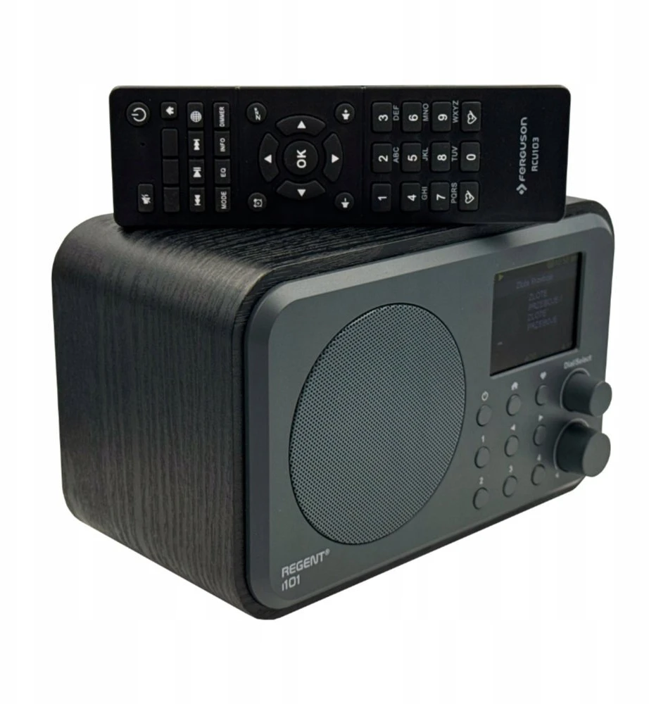 FEG Radio internetowe Ferguson Regent i101 | DAB+ | FM RDS / Akumuliatorius 2000 mAh (Jasne Drewno)