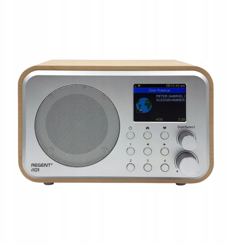 FEG Radio internetowe Ferguson Regent i101 | DAB+ | FM RDS / Akumuliatorius 2000 mAh (Juoda)
