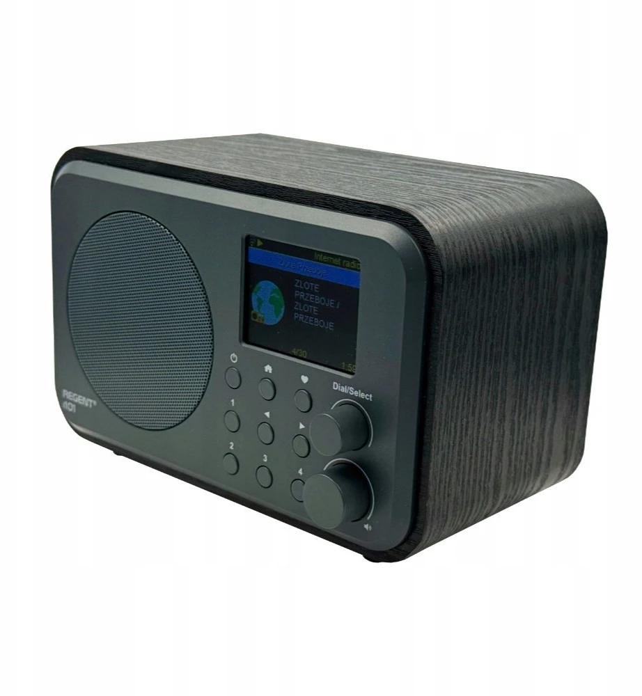 FEG Radio internetowe Ferguson Regent i101 | DAB+ | FM RDS / Akumuliatorius 2000 mAh (Jasne Drewno)