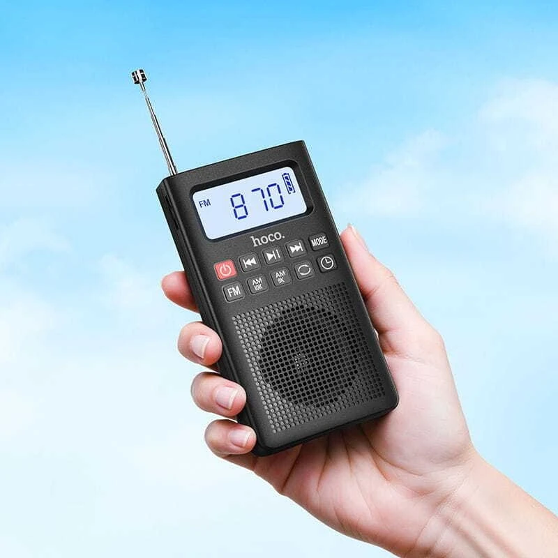 Portable radio Hoco HI51 juodas