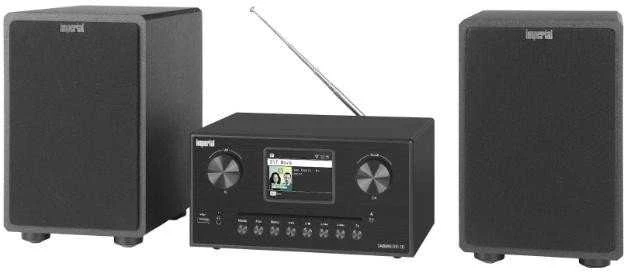 Imperial DABMAN i310 DAB+/FM radijas, juodas