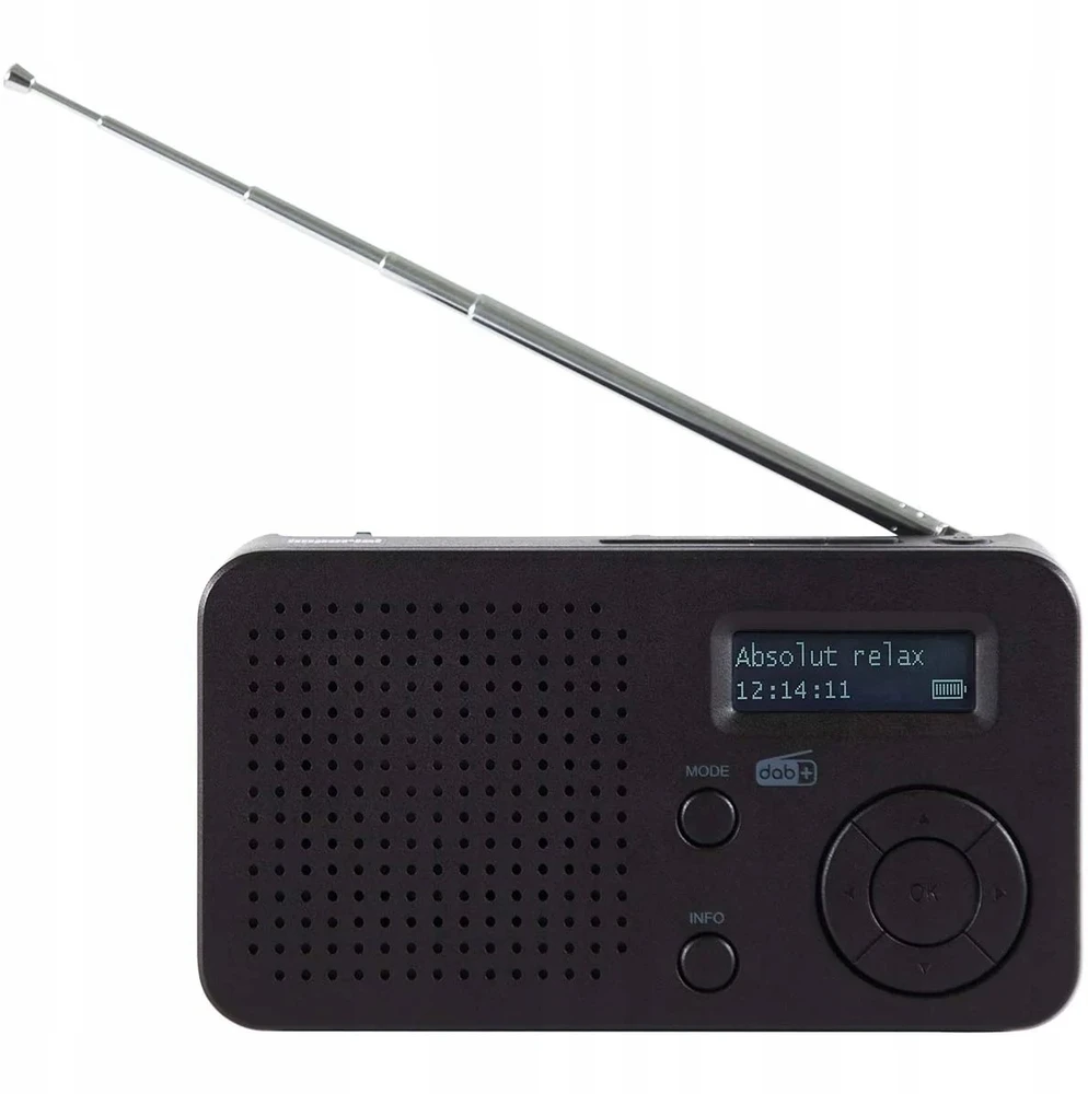 Imperial DABMAN 17 nešiojamas radijas - DAB+, FM, „Bluetooth“ - juodas