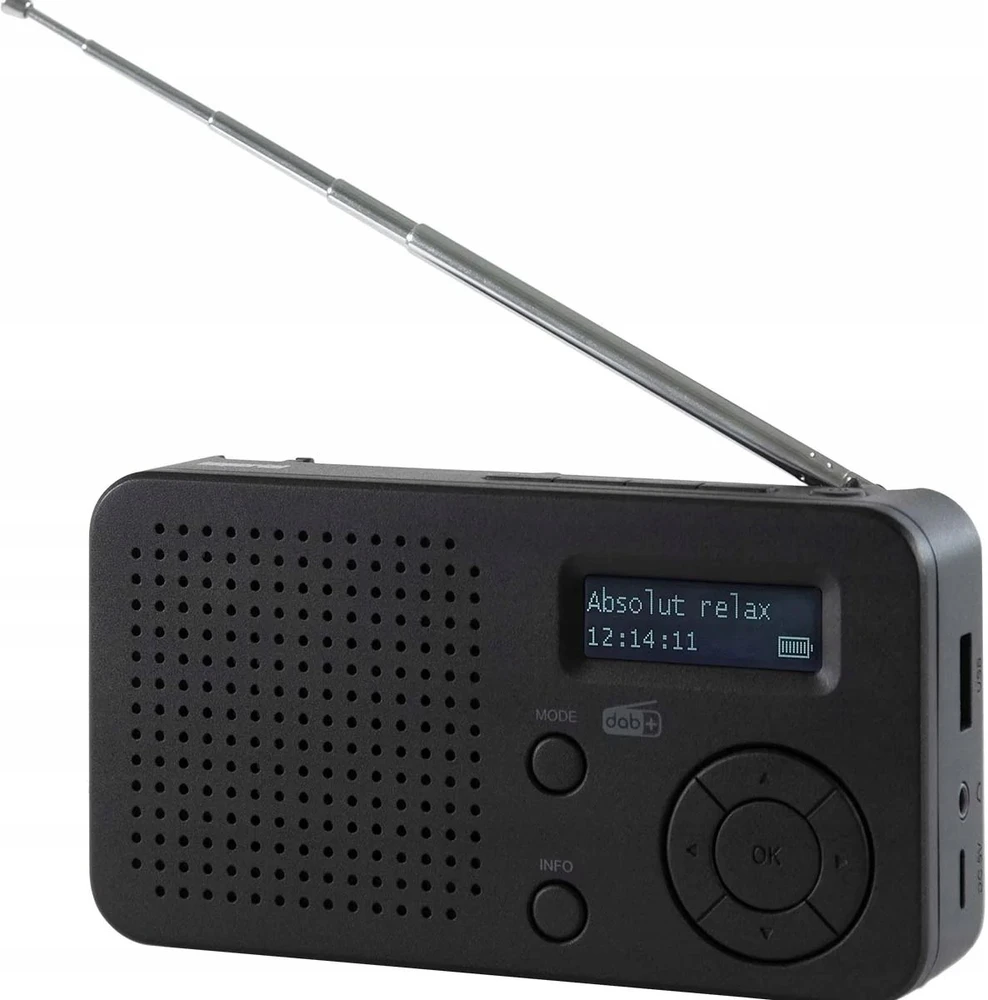 Imperial DABMAN 17 nešiojamas radijas - DAB+, FM, „Bluetooth“ - juodas