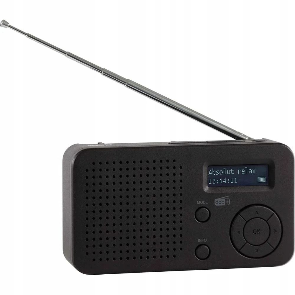 Imperial DABMAN 17 nešiojamas radijas - DAB+, FM, „Bluetooth“ - juodas