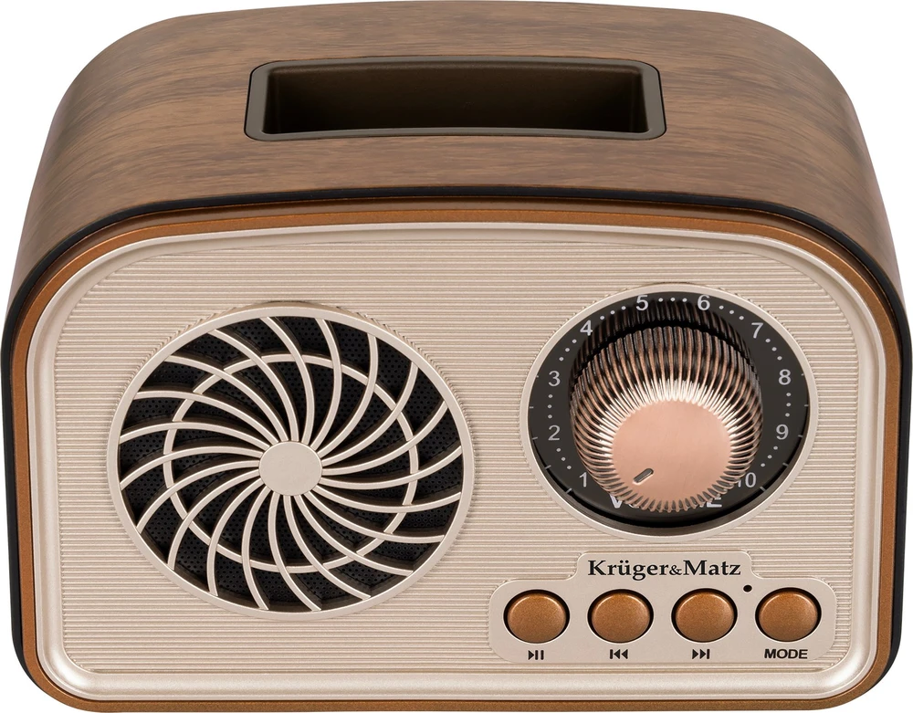 Kruger & Matz Radio KrugerMatz analoginis nešiojamas radijo imtuvas, modelis KM0834