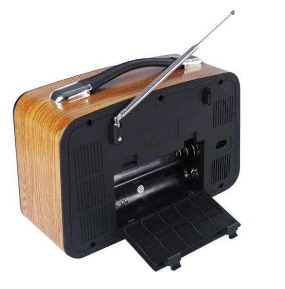 Nešiojamasis radijas Olza LTC 102UBT retro su apšvietimu FM/AM/SW USB Bluetooth