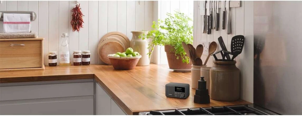 Medion LIFE® S66822 Nešiojamasis DAB+ radijas pilkas