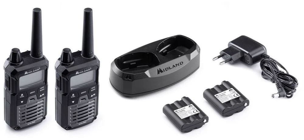 Dvipusis radijas Midland XT70 PRO, 2vnt