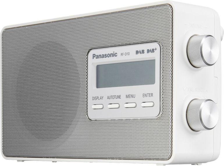 Panasonic RF-D10EG nešiojamas DAB radijas 2 vatai sidabrinis