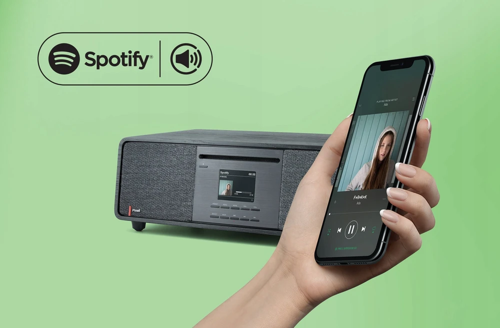 Radio PINELL ELEGANCKIE Radijas SUPERSOUND 701 DAB+ FM WIFI