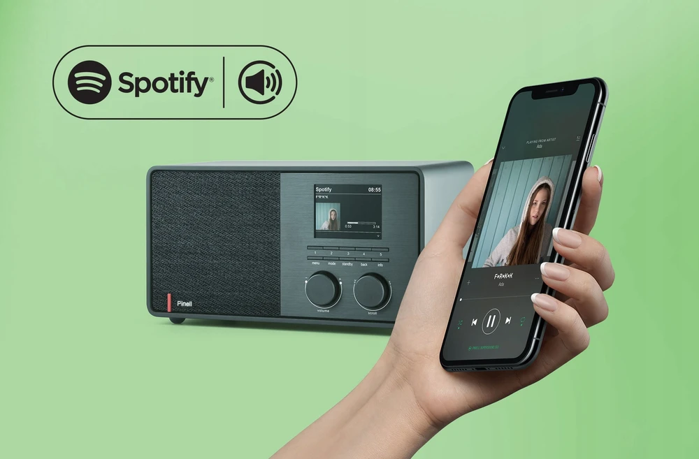 Radio PINELL SUPERSOUND 301 Radijas SIECIOWO-BATERYJNE DAB+, FM, WIFI