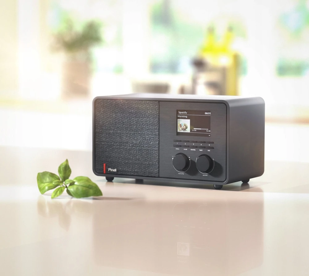 Radijas PINELL Radijas Pinell Supersound 301 WALLNUT DAB /DAB+/Int