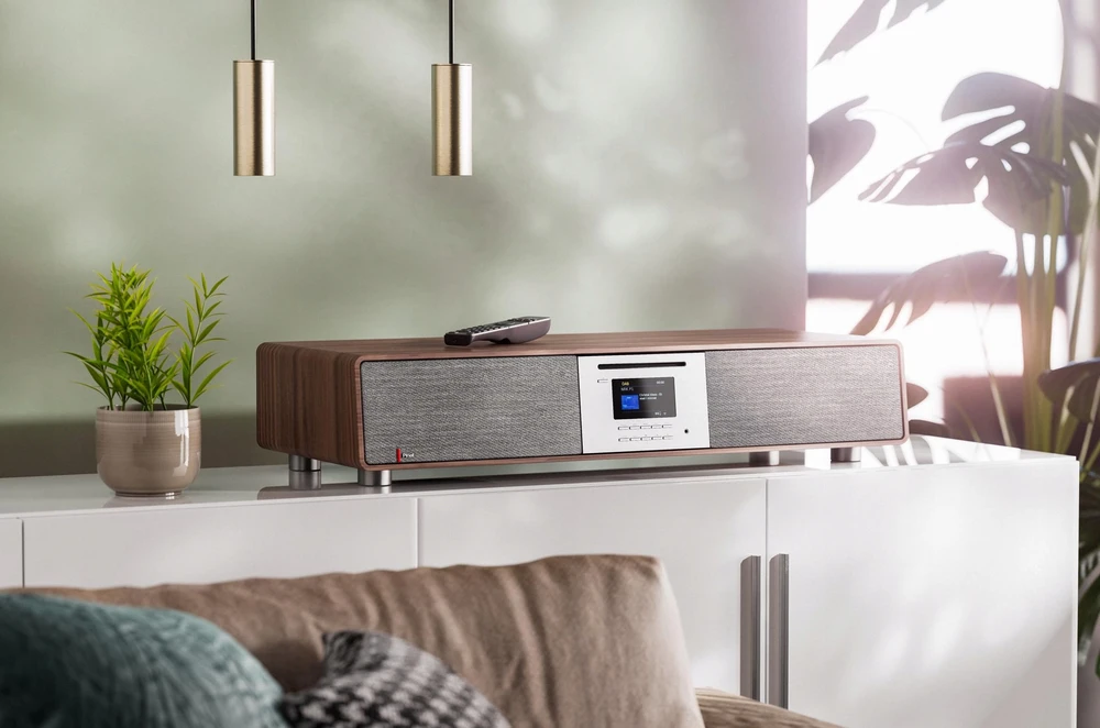 Radijas PINELL Radio Pinell Supersound 901 baltas DAB/DAB+/Intern
