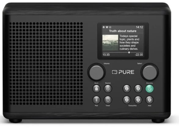 Radijas Pure Classic H4i tranzistorinis radijas – Bluetooth – DAB Plus – FM