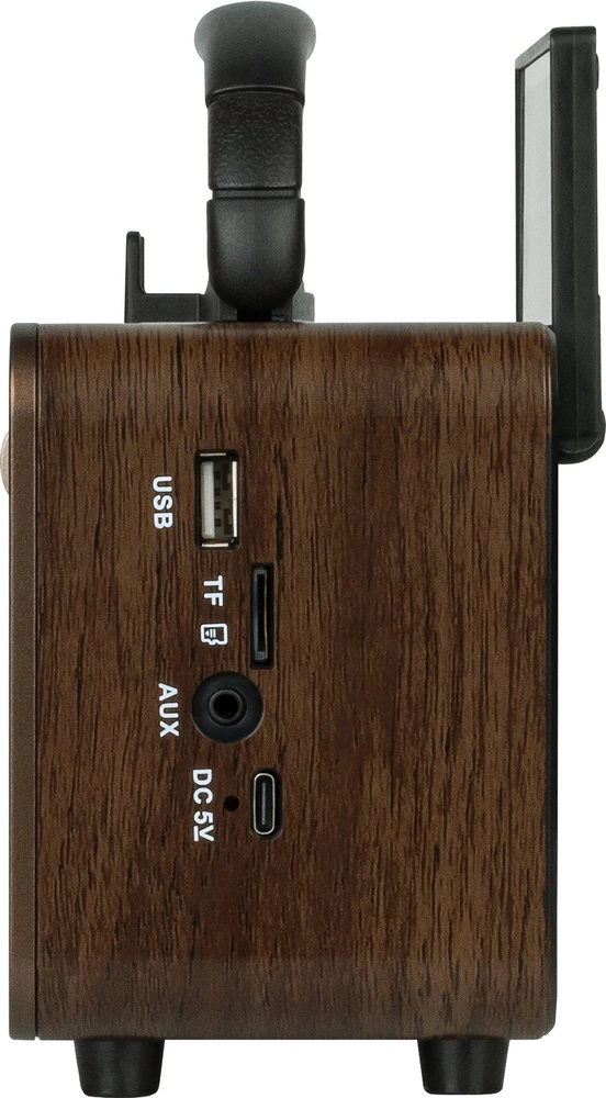 Kruger & Matz Radio Nešiojamasis analoginis saulės energija varomas „KrugerMatz“ radijo imtuvas, modelis KM0832