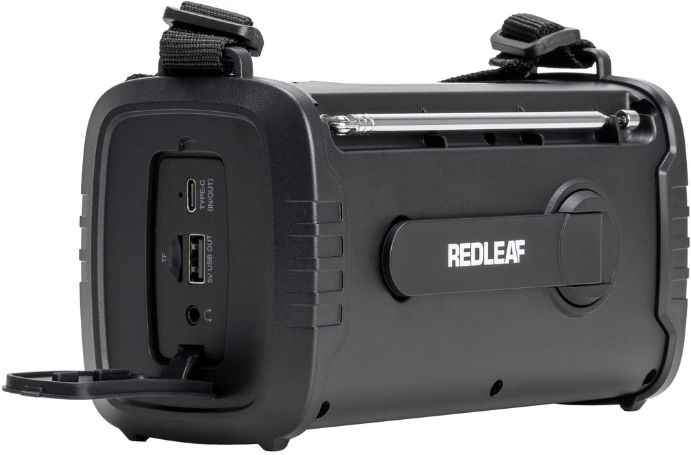 Radijas Renkforce Nešiojamas Redleaf Nomad RF01 20000 mAh - juodas (RL5536)