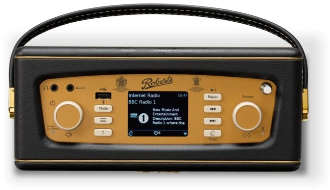 Roberts Radio Atgimimas iStream3L Juoda