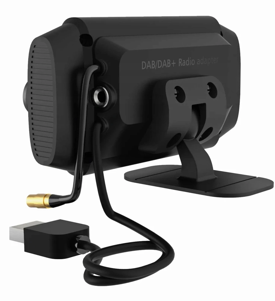 Albrecht DR 55 DAB+ skaitmeninio radijo adapteris / FM siųstuvas, automatinis