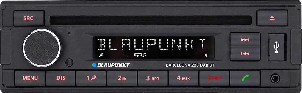 Automagnetola Blaupunkt BLAUPUNKT Barcelona 200 DAB BT automobilinis radijas