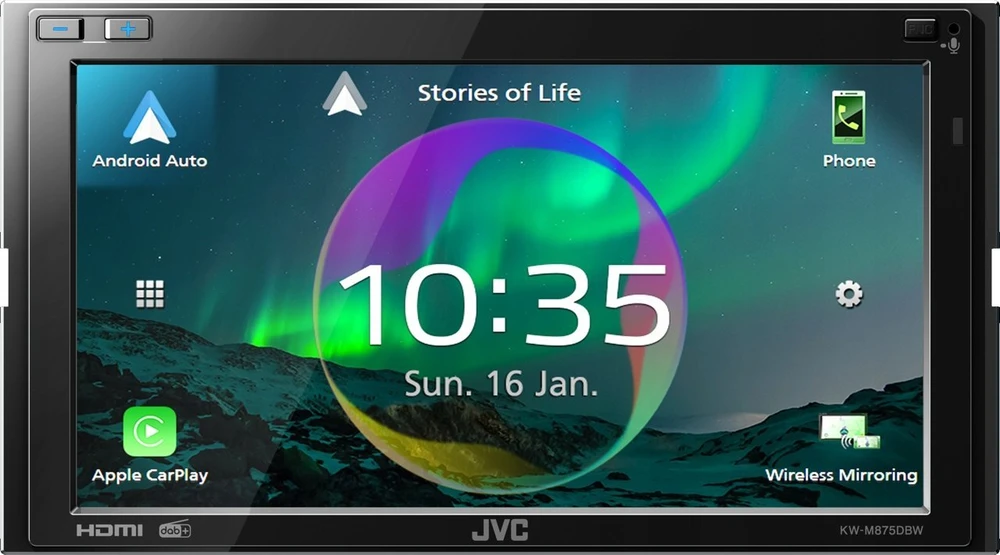 JVC KW-M875DBW automagnetola
