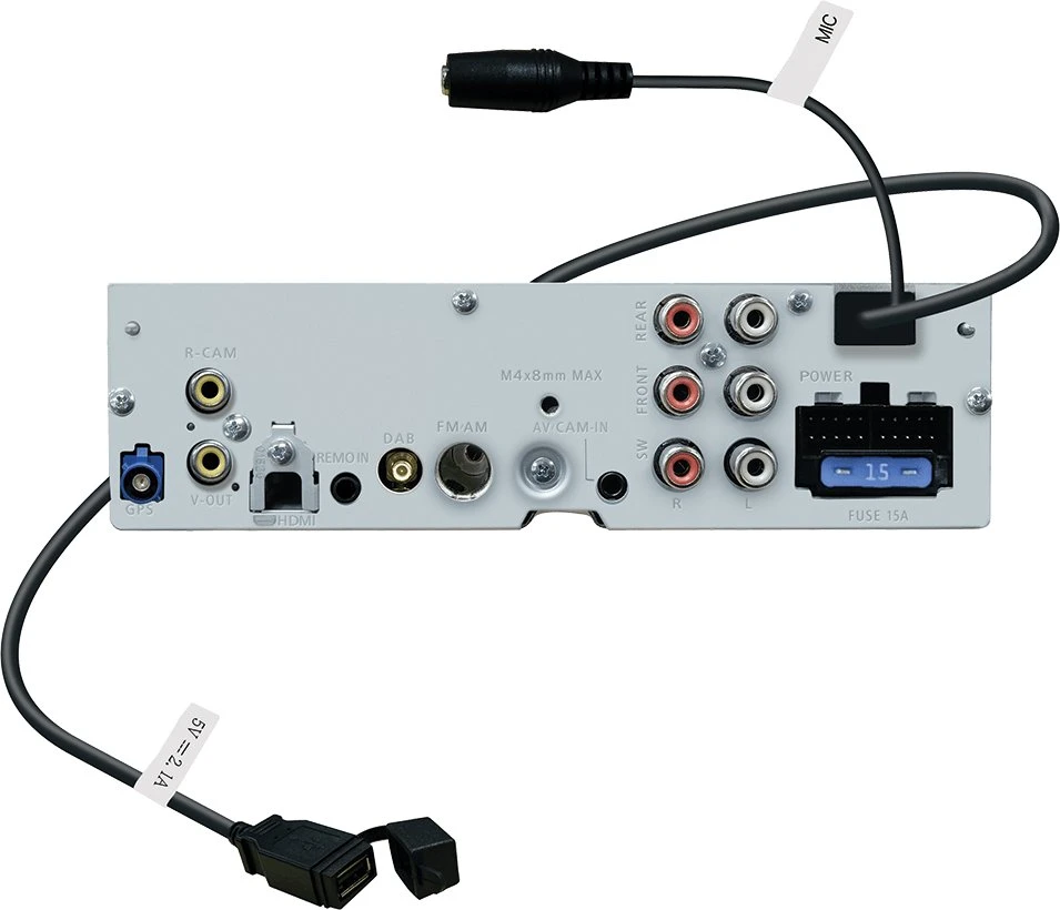 Automagnetola JVC, KW-Z900DBW 1-DIN AV grotuvas su 9" ekranu, Bluetooth