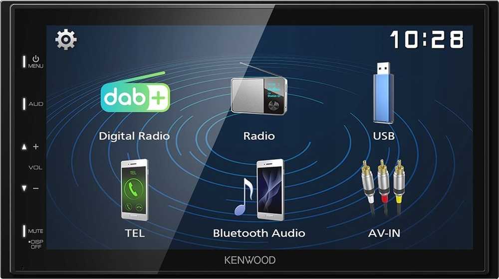 Automagnetola Radio samochodowe Kenwood Kenwood DMX129DAB