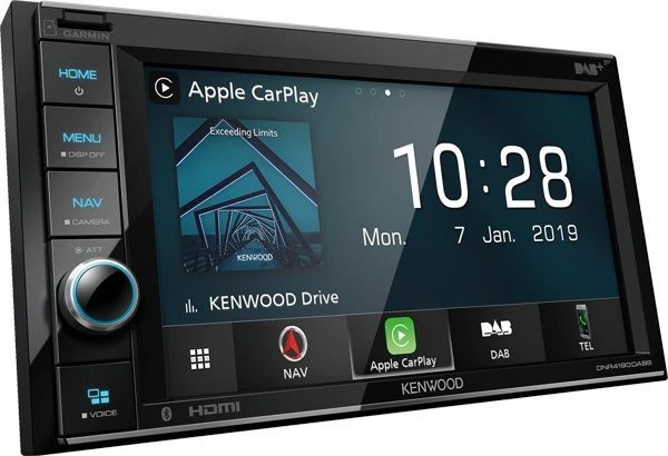 Automagnetola Kenwood automobilio radijas Kenwood DNR-4190DABS