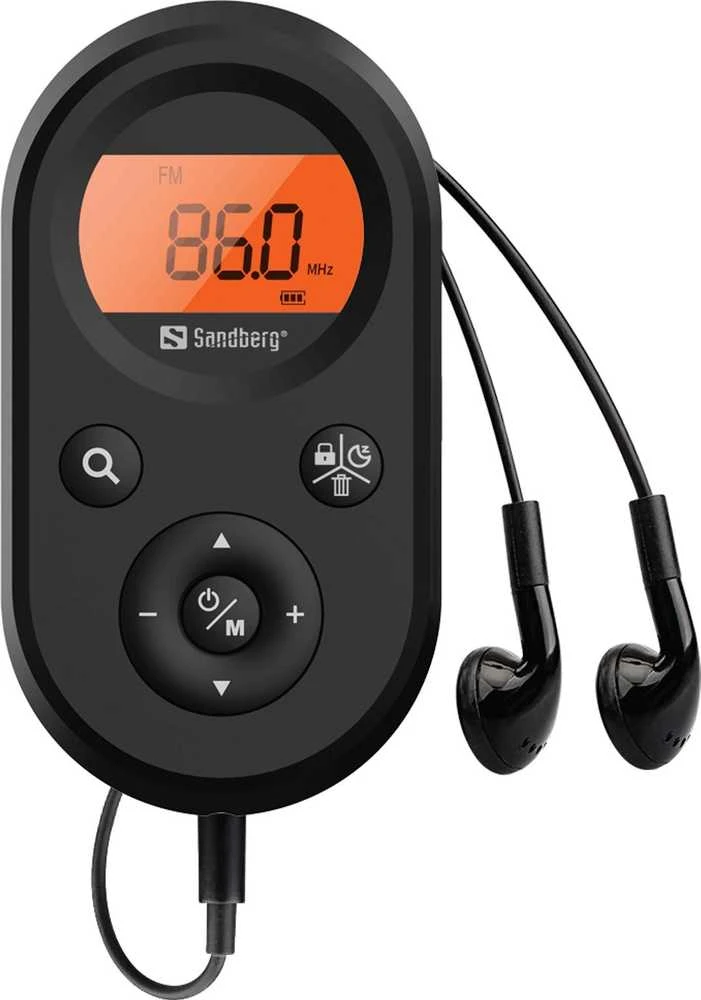 Sandberg Pocket FM radijas+AM Recharge