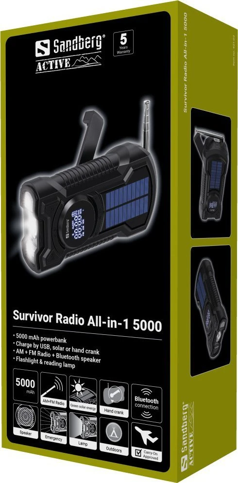 Sandberg Survivor Radio All-in-1 5000