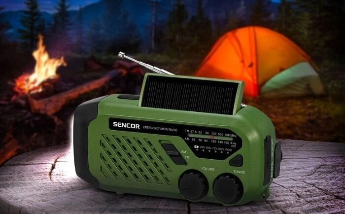 Sencor turistinis radijo imtuvas SRD1000CSLGR