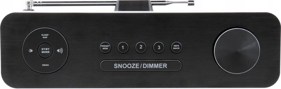 Radijas Soundmaster DAB700SW Asmeninis radijas Analoginis ir skaitmeninis Juodas