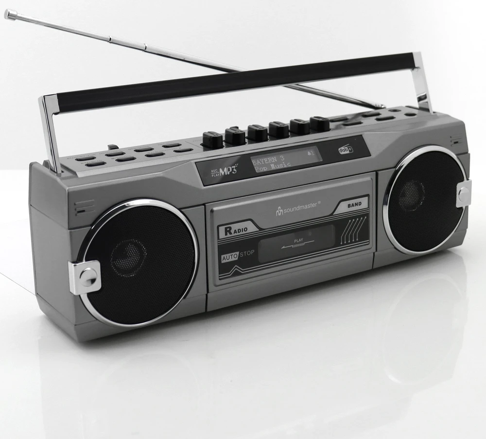 Radio Soundmaster Retro radio kasetowe su Bluetooth