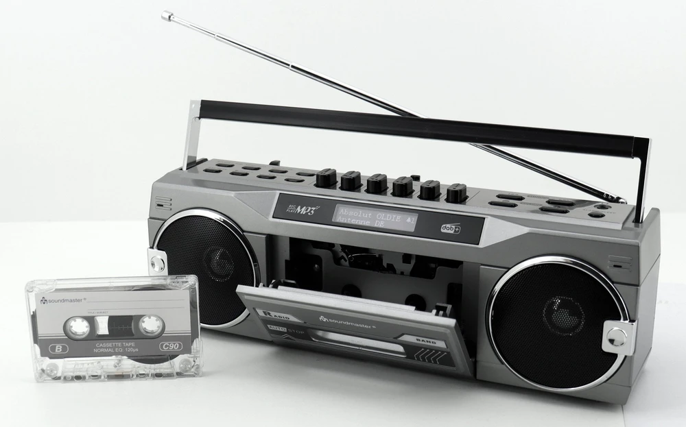 Radio Soundmaster Retro radio kasetowe su Bluetooth