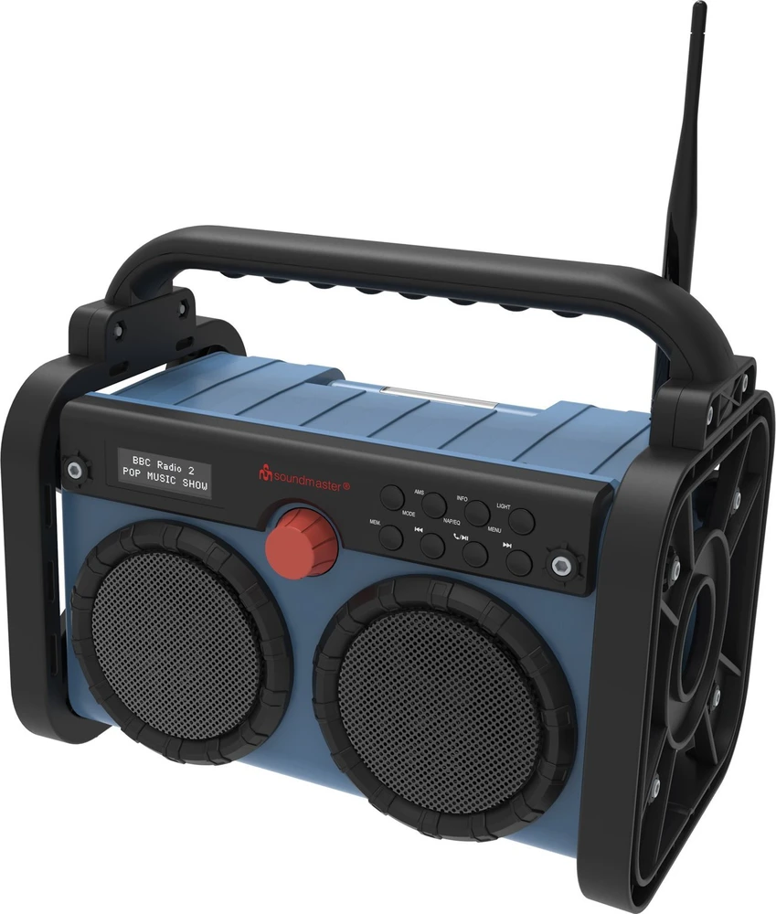 Radio Soundmaster Soundmaster DAB85BL radio Przenośny Juodas, Mėlyna