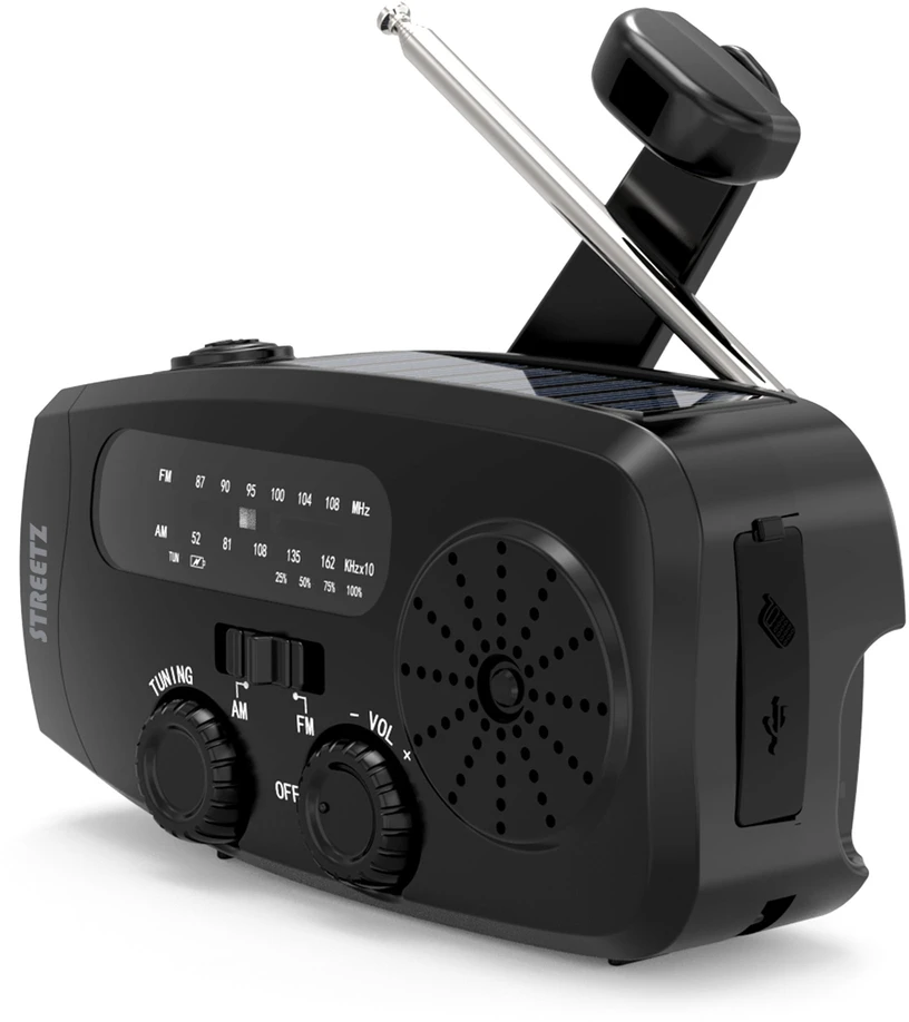 Radijas STREETZ S80-BLK / 6612138