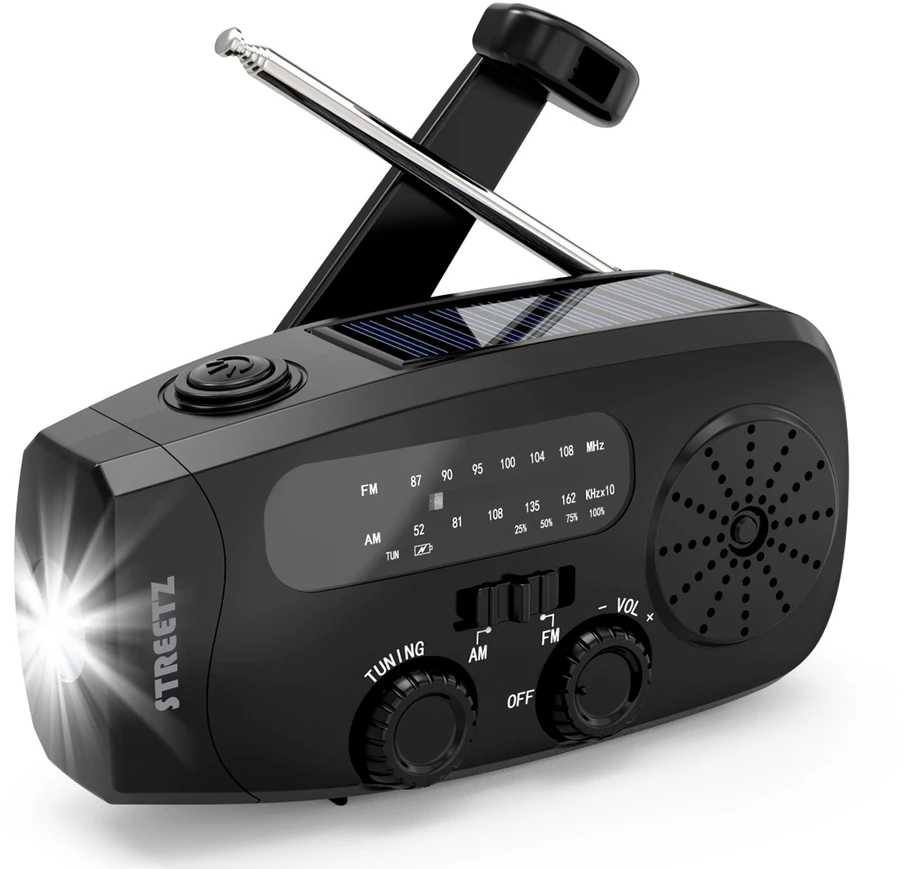 Radijas STREETZ S80-BLK / 6612138